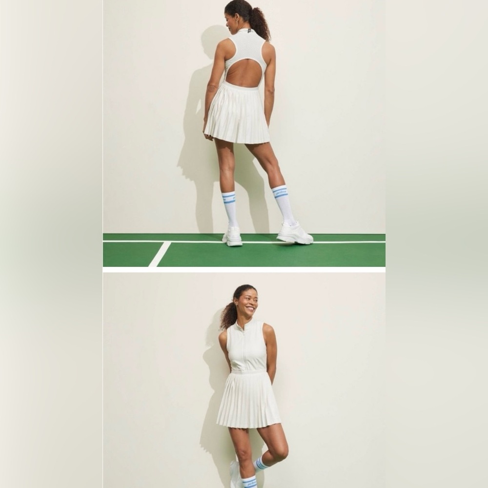 Prince x Target White Open Back Athletic Pickleball Dress | Small - Worn Once